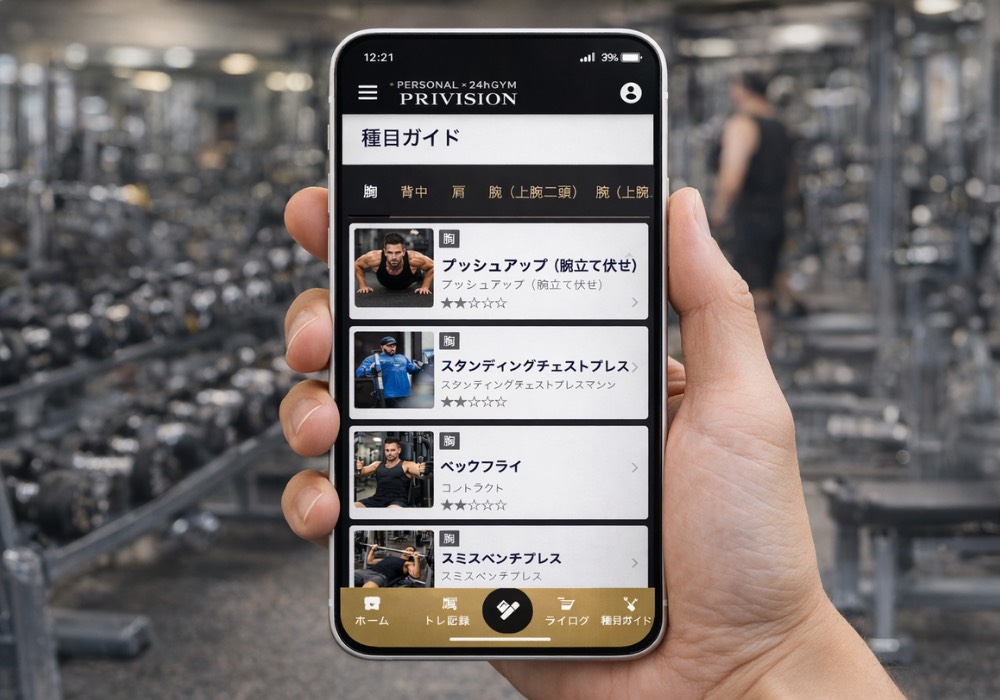 トレーニングメニューガイド